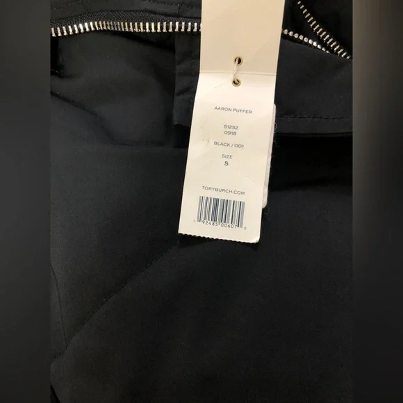 NWT Tory Burch Canvas Aaron Parka Puffer Coat Size S